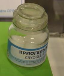 Криогель для строительства и экологии марки Криогель-1